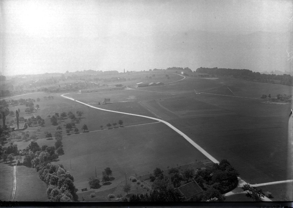ETH-BIB-Lausanne, Aerodrome, La Blécherette, Flugplatz v. N.-Inlandflüge-LBS MH01-004886