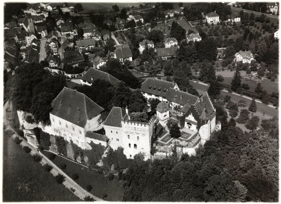 ETH-BIB-Lenzburg, Schloss Lenzburg-Inlandflüge-LBS MH03-0581