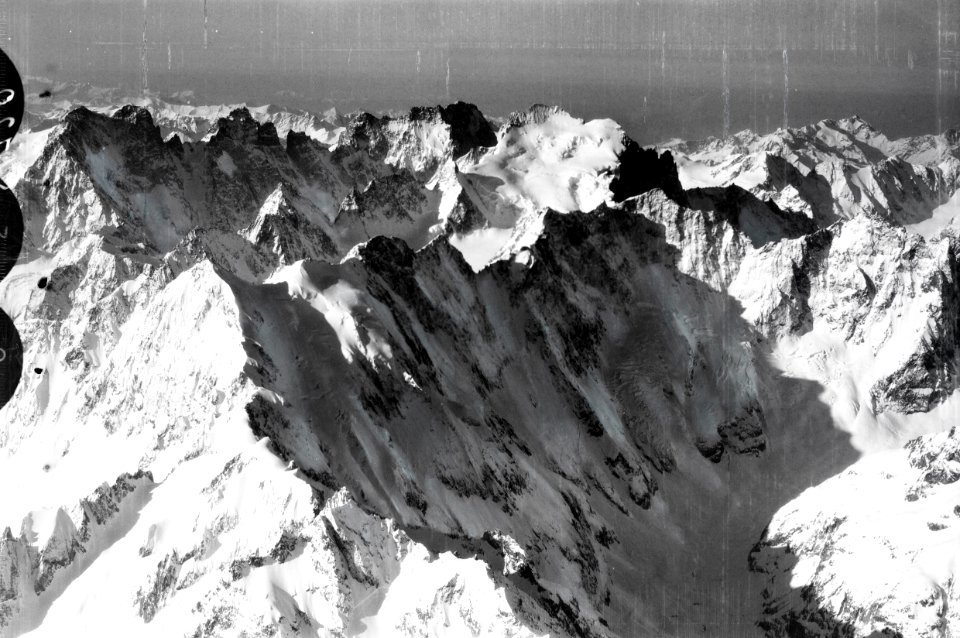 ETH-BIB-Les Ecrins - Mt. Pelvoux - Val Fourche von N. aus 4700 m Höhe-Mittelmeerflug 1928-LBS MH02-05-0120