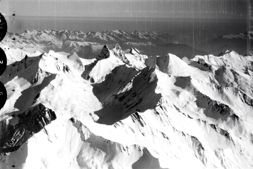 ETH-BIB-Les Aiguilles d'Arves - Chaine de Belledonnee - Arctal von O. aus 4600 m Höhe-Mittelmeerflug 1928-LBS MH02-05-0123
