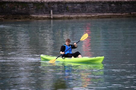 Sport summer kayaking