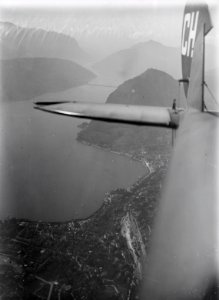 ETH-BIB-Lugano, San Salvatore, Flugzeugrumpf im Bild-Inlandflüge-LBS MH01-001077