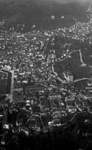 ETH-BIB-Luzern, Detail, Schweizerhofquai, Panorama-Inlandflüge-LBS MH01-001154