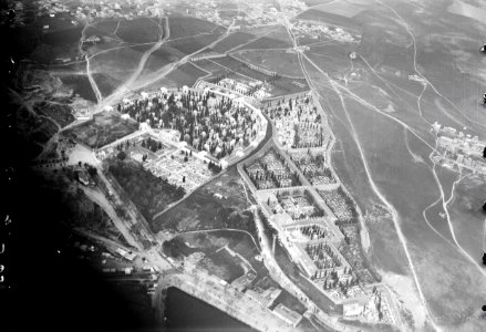 ETH-BIB-Madrid (Friedhof) aus 300 m Höhe-Mittelmeerflug 1928-LBS MH02-05-0065