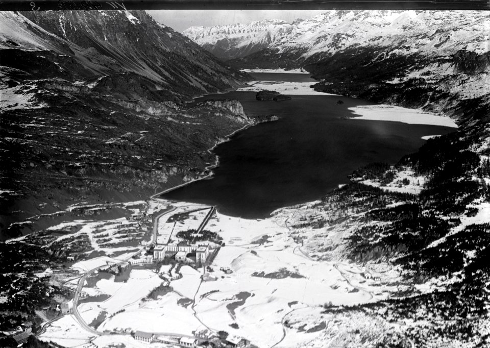 ETH-BIB-Maloja, Silsersee, Silvaplanersee v. S. W.-Inlandflüge-LBS MH01-004959