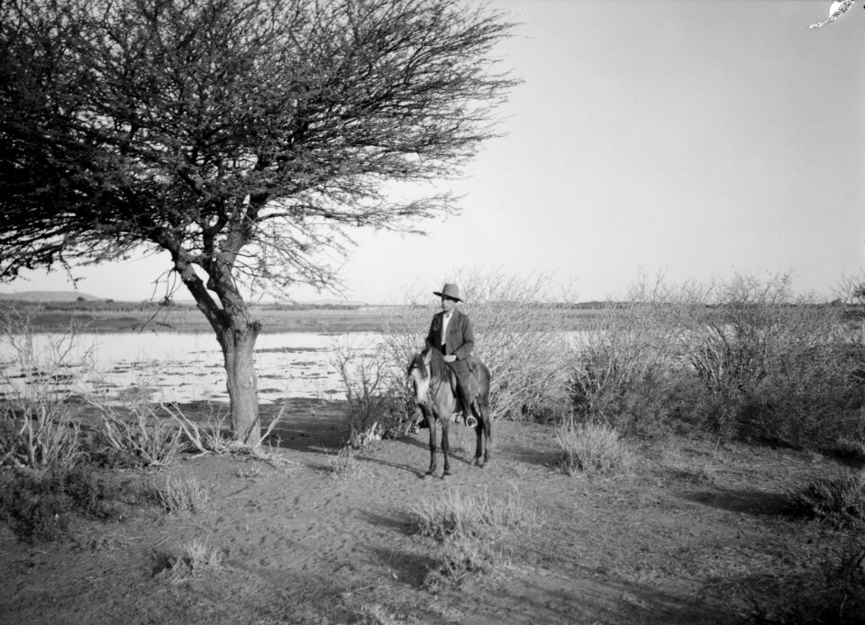 ETH-BIB-Mann zu Pferd am Niger-Tschadseeflug 1930-31-LBS MH02-08-0531