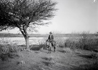 ETH-BIB-Mann zu Pferd am Niger-Tschadseeflug 1930-31-LBS MH02-08-0531