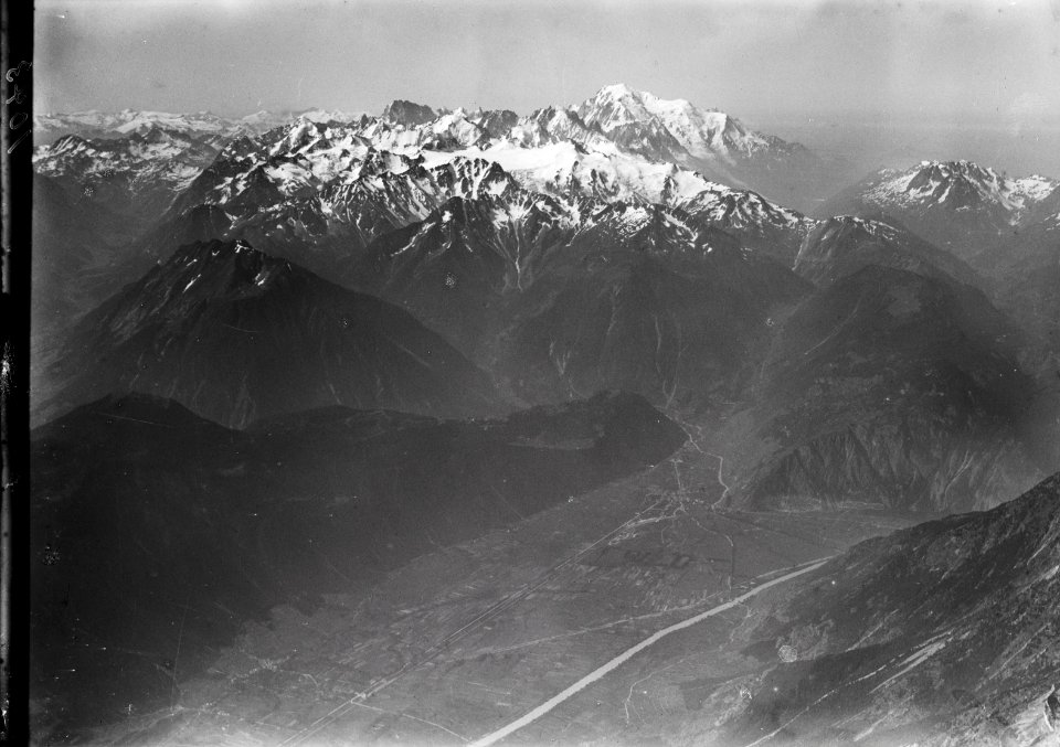 ETH-BIB-Martigny, Mont Blanc v. N. O. aus 4000 m-Inlandflüge-LBS MH01-001043