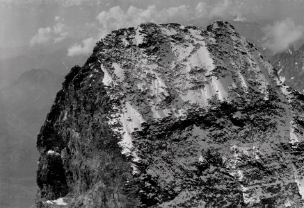 ETH-BIB-Matterhorngipfel v. N. O. aus 4480 m-Inlandflüge-LBS MH01-005166