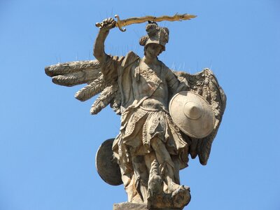 Częstochowa sculpture angel