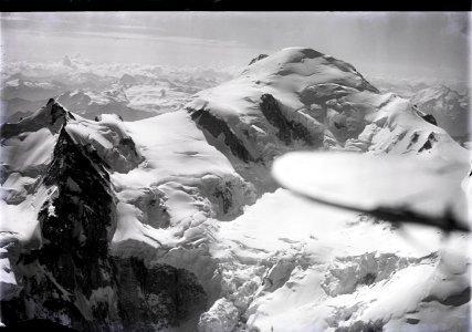 ETH-BIB-Mont Blanc, Mont Mandit v. N. aus 4600 m-Inlandflüge-LBS MH01-005207