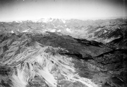 ETH-BIB-Mont Pelvoux - Vallée de la Durance von S.O. aus 3500 m Höhe-Weitere-LBS MH02-06-0008