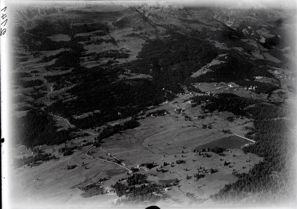 ETH-BIB-Montana, Vermala (Hotelquartier) aus 500 m-Inlandflüge-LBS MH01-002142