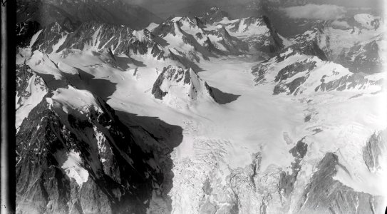 ETH-BIB-Mont Collon, Glacier d'Otemma v. N. aus 4500 m-Inlandflüge-LBS MH01-002040
