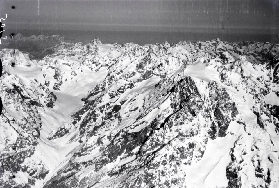 ETH-BIB-Mont Pelvoux - Pic Olan - Glacier du Sélé von O. aus 4600 m Höhe-Mittelmeerflug 1928-LBS MH02-05-0105