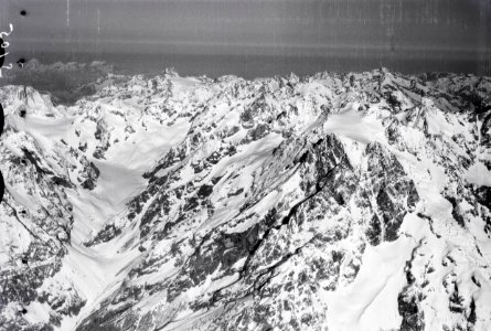 ETH-BIB-Mont Pelvoux - Pic Olan - Glacier du Sélé von O. aus 4600 m Höhe-Mittelmeerflug 1928-LBS MH02-05-0105