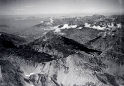 ETH-BIB-Mont Ventoux - Vallée de la Durance - Mont Angeles von O. aus 3500 m Höhe-Weitere-LBS MH02-06-0009