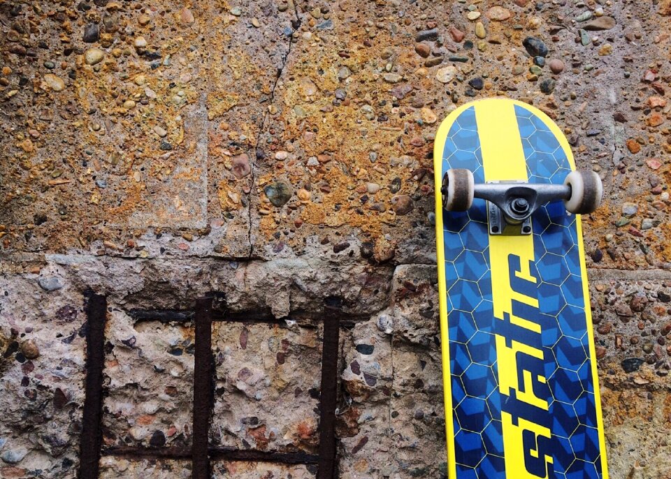 Extreme skateboarding lifestyle