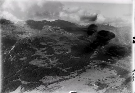 ETH-BIB-Montana, Vermala (Hotelquartier) aus 500 m-Inlandflüge-LBS MH01-002144
