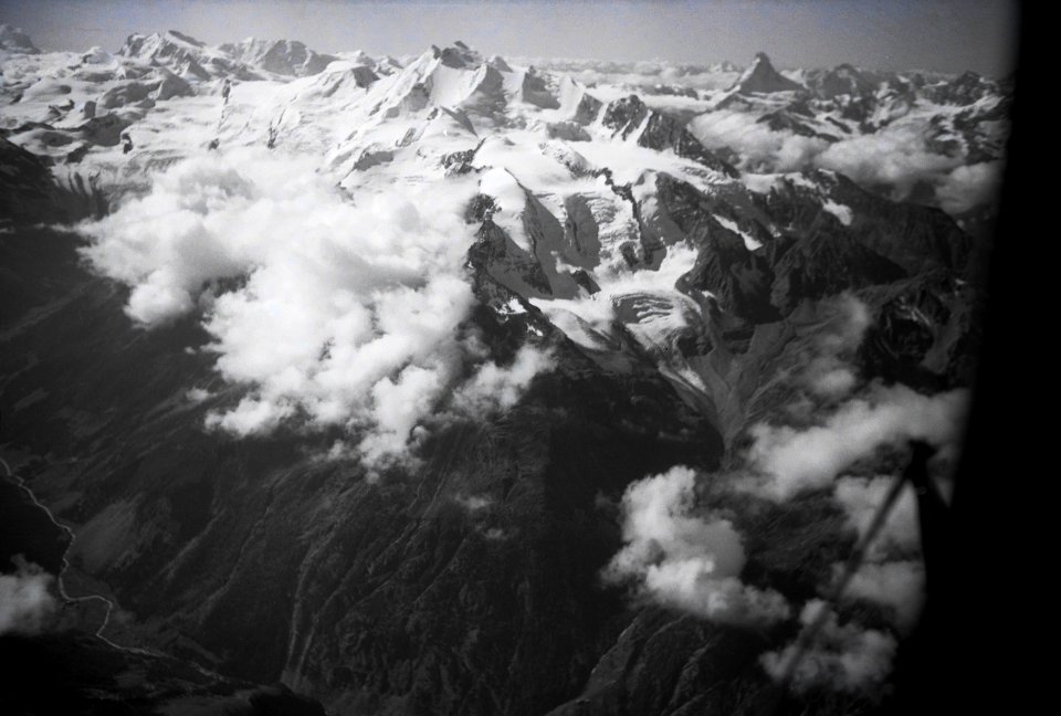 ETH-BIB-Monte Rosa, Täschhorn, Dom, Matterhorn-Inlandflüge-LBS MH05-54-15
