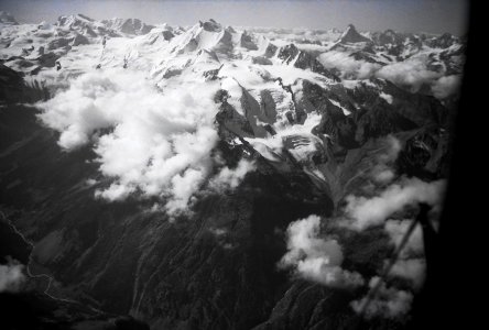 ETH-BIB-Monte Rosa, Täschhorn, Dom, Matterhorn-Inlandflüge-LBS MH05-54-15