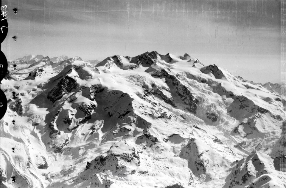 ETH-BIB-Monte Rosa-Gruppe von S.W. aus 4800 m Höhe-Mittelmeerflug 1928-LBS MH02-05-0143