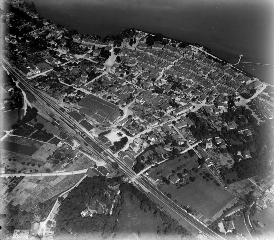 ETH-BIB-Morges, Übersicht v. W. aus 400 m-Inlandflüge-LBS MH01-000767