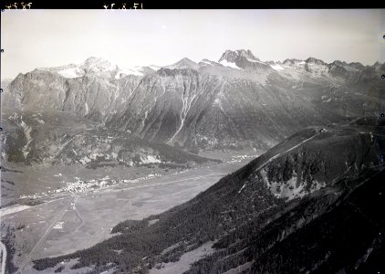 ETH-BIB-Muottas Muragl, Samedan, Bever, Piz Kesch v. S. aus 3000 m-Inlandflüge-LBS MH01-007874