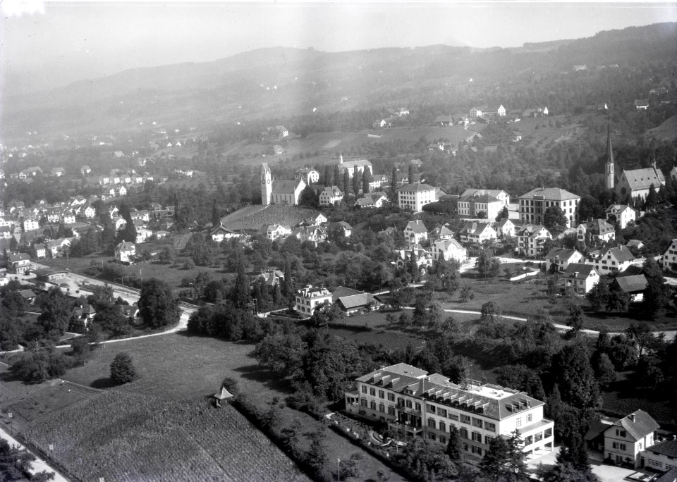 ETH-BIB-Männedorf v. S. W. aus 150 m-Inlandflüge-LBS MH01-006499