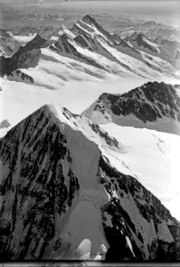 ETH-BIB-Mönch, Fiescherhörner, Finsteraarhorn v. N. W. aus 5000 m-Inlandflüge-LBS MH01-001231