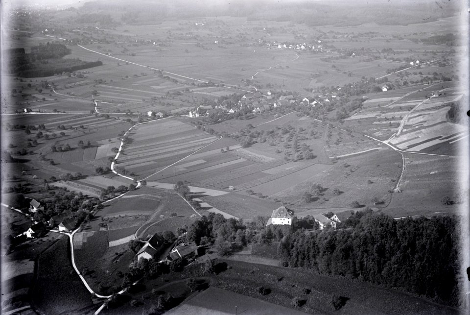 ETH-BIB-Mörsburg, Stadel, Reutlingen v. N. O. aus 200 m-Inlandflüge-LBS MH01-004167
