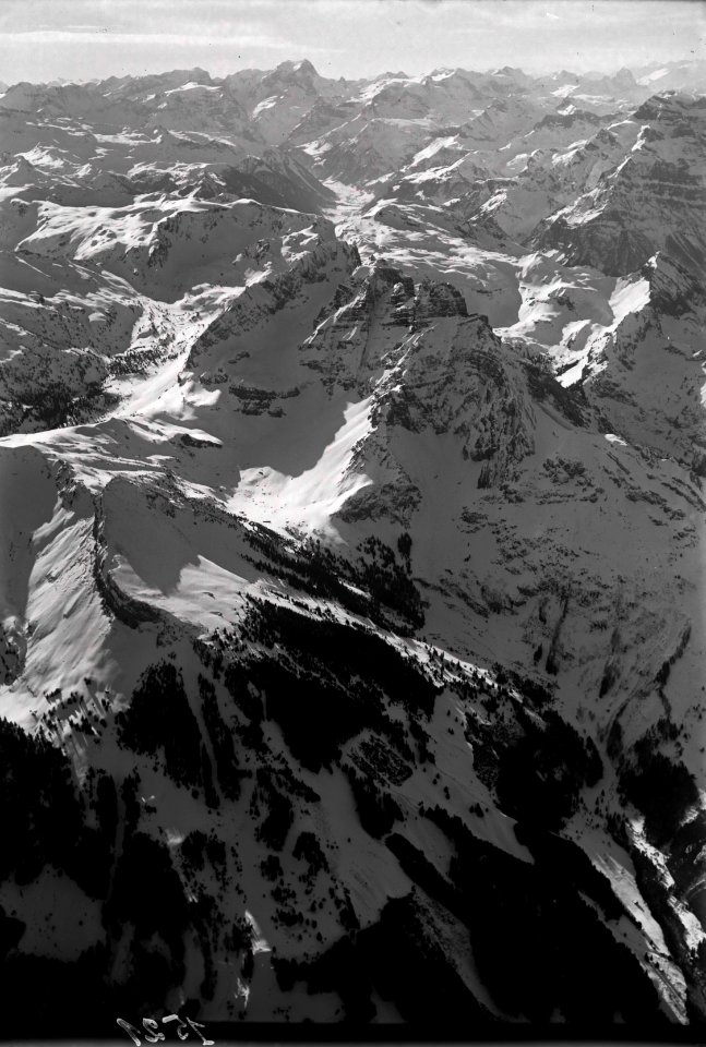 ETH-BIB-Mürtschenstock, Linthal, Tödi v. N. O. aus 3500 m-Inlandflüge-LBS MH01-001521