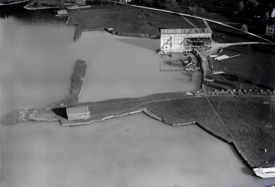 ETH-BIB-Nuolen am Obersee, Betrieb der Kiesverarbeitung-Inlandflüge-LBS MH03-0697