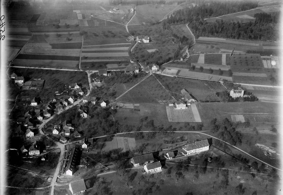 ETH-BIB-Oberengstringen v. S. aus 300 m-Inlandflüge-LBS MH01-002540
