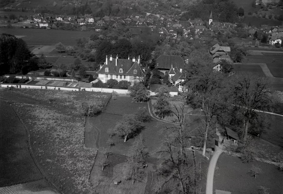 ETH-BIB-Oberdiessbach, Schloss von Wattenwyl-Inlandflüge-LBS MH03-0206