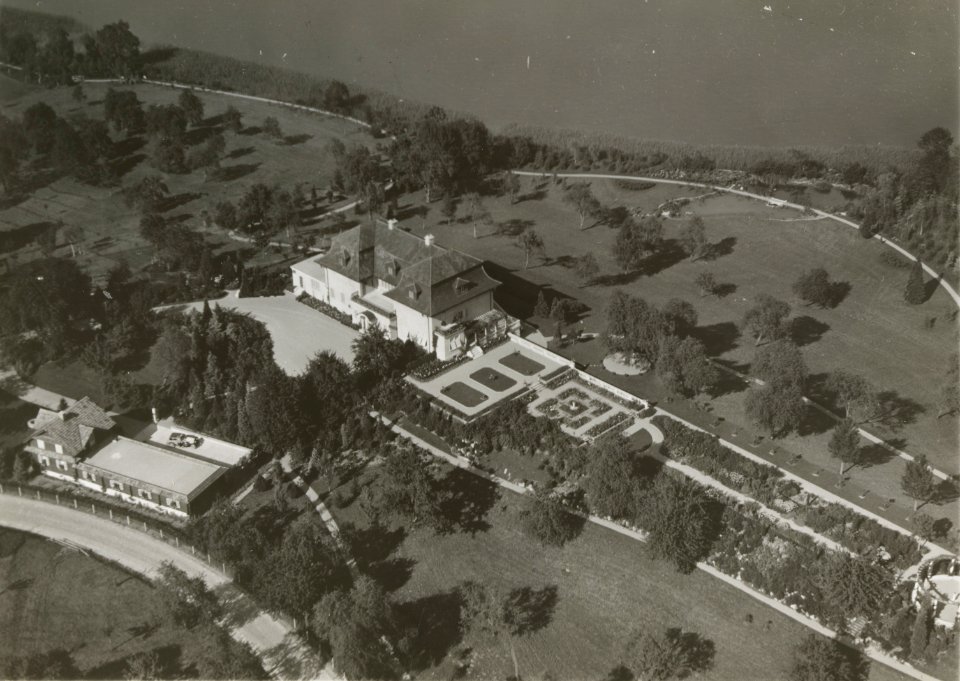 ETH-BIB-Oberrisch am Zugersee (Gemeinde Meierskappel), Villa Dr. Lange-Inlandflüge-LBS MH03-1760