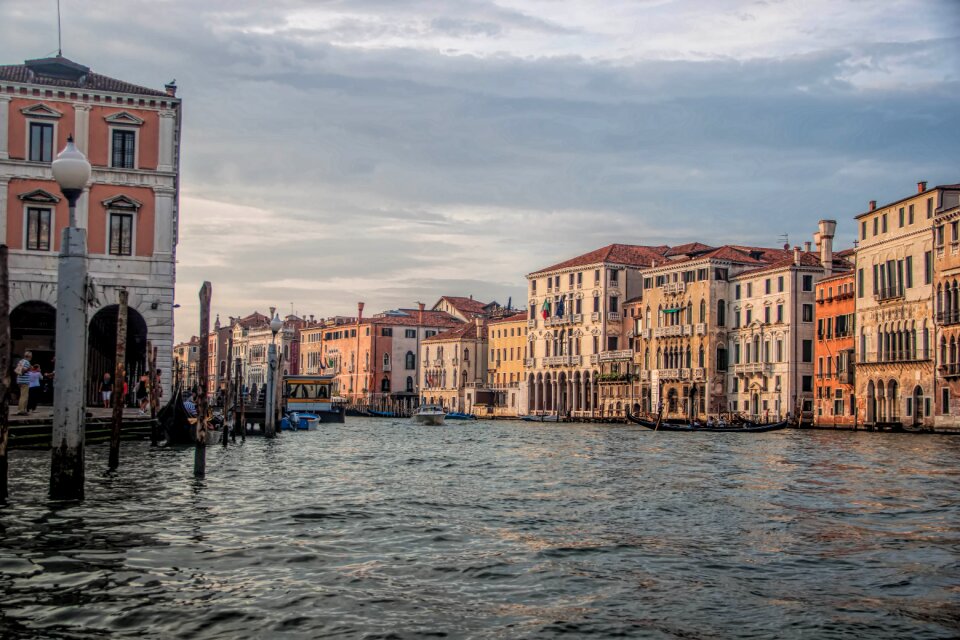 Italy venetian canal grand canal