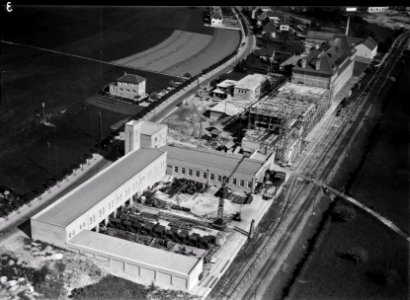 ETH-BIB-Olten, F. Stirnimann, Baumaschinenhandel-Inlandflüge-LBS MH03-0723