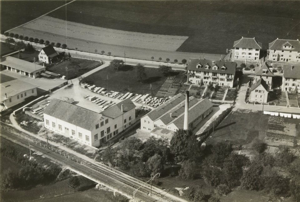 ETH-BIB-Olten, Schenker & Cie, Kunststeingeschäft-Inlandflüge-LBS MH03-1788
