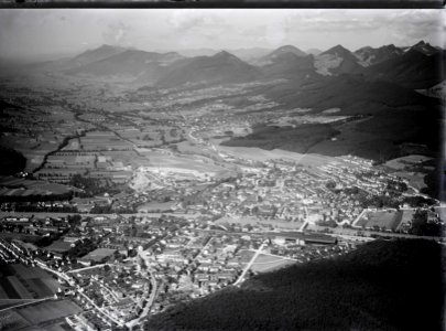 ETH-BIB-Olten, Wangen, Hägendorf, Gäu v. O. aus 800 m-Inlandflüge-LBS MH01-005221