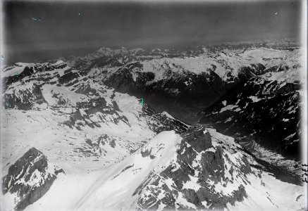 ETH-BIB-Ortstock, Glärnisch, Linthal, Säntis v. S. aus 3000 m-Inlandflüge-LBS MH01-003353