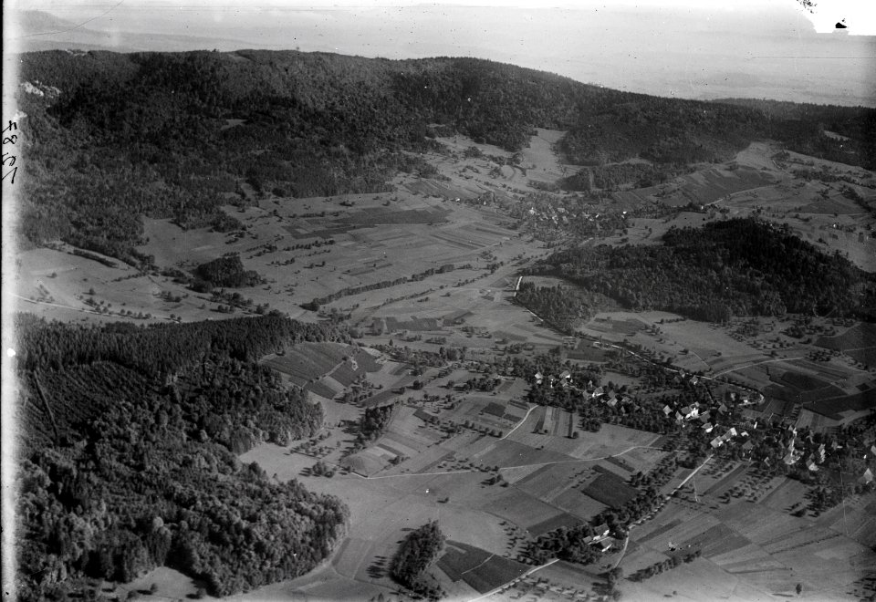 ETH-BIB-Otelfingen, Boppelsen, Lägern v. S. W. aus 1200 m-Inlandflüge-LBS MH01-001287