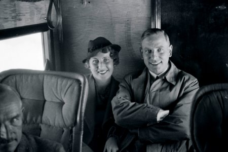 ETH-BIB-Passagiere in der Fokker zwischen Zürich und Biarritz-Weitere-LBS MH02-23-0038