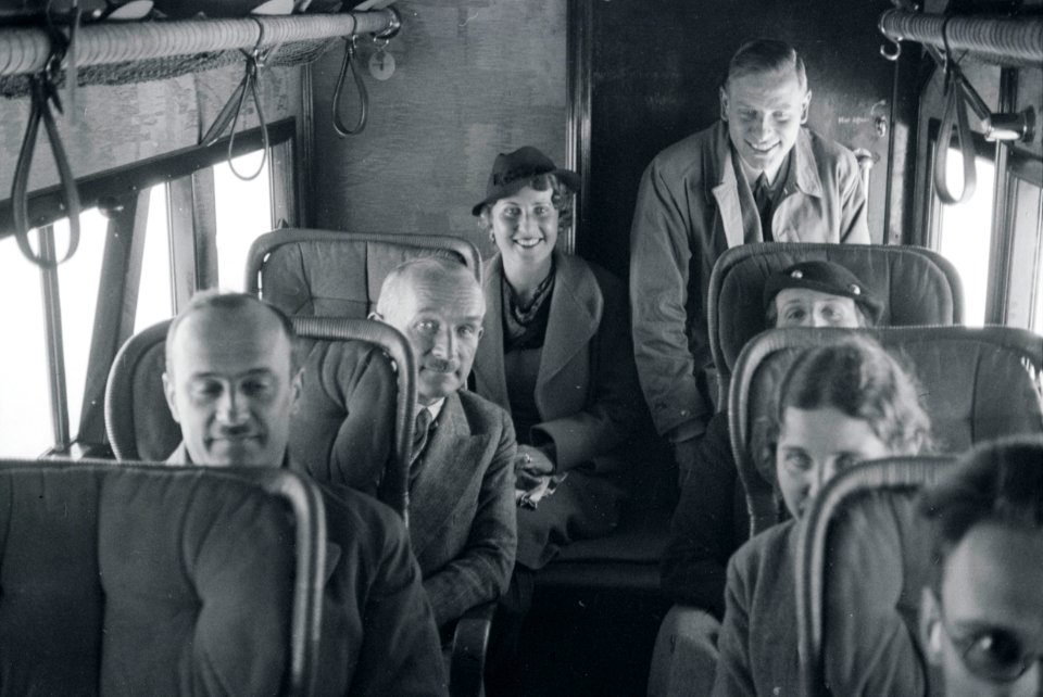 ETH-BIB-Passagiere in der Fokker zwischen Zürich und Biarritz-Weitere-LBS MH02-23-0037