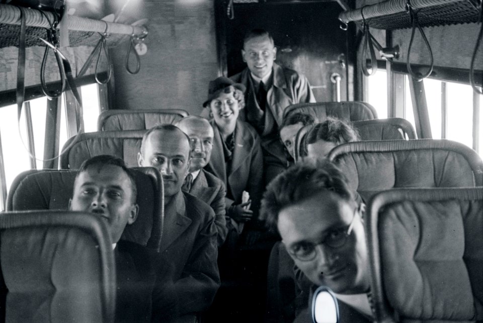 ETH-BIB-Passagiere in der Fokker zwischen Zürich und Biarritz-Weitere-LBS MH02-23-0043