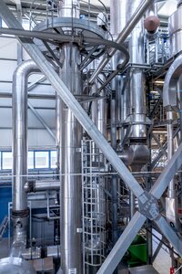Boiler bake incinerators