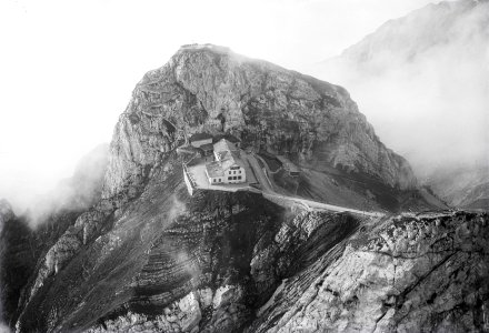 ETH-BIB-Pilatus-Kulm, Esel v. W. aus 2000 m-Inlandflüge-LBS MH01-004678