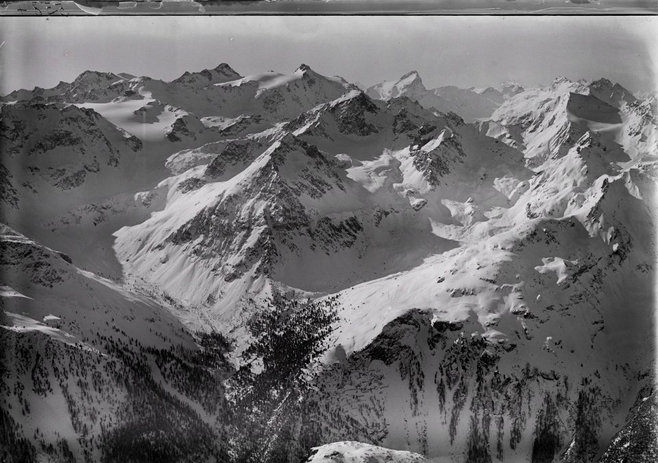 ETH-BIB-Piz d'Err, Piz Calderas, Piz d'Aguelli, Piz Platta, Val Bevers v. O.-Inlandflüge-LBS MH01-005584