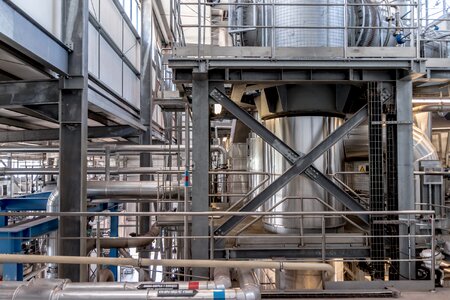 Boiler bake incinerators