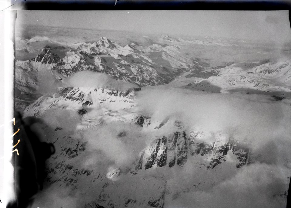 ETH-BIB-Piz Julier, Engadin, Silvaolanersee-Inlandflüge-LBS MH01-007667